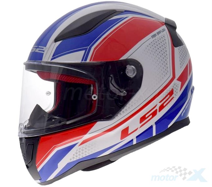 Infinity White Red Blue