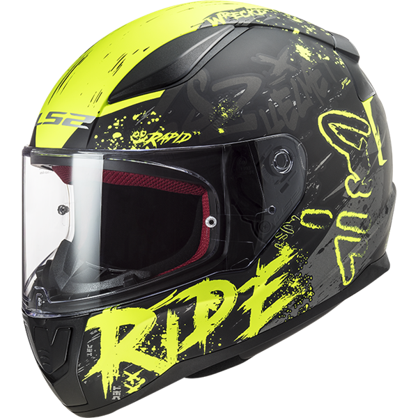 Naughty Matt Black H-V Yellow