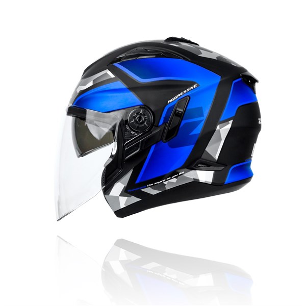 Matt Black AJ14 Blue