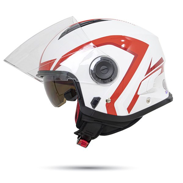 AS10 White Dark Red
