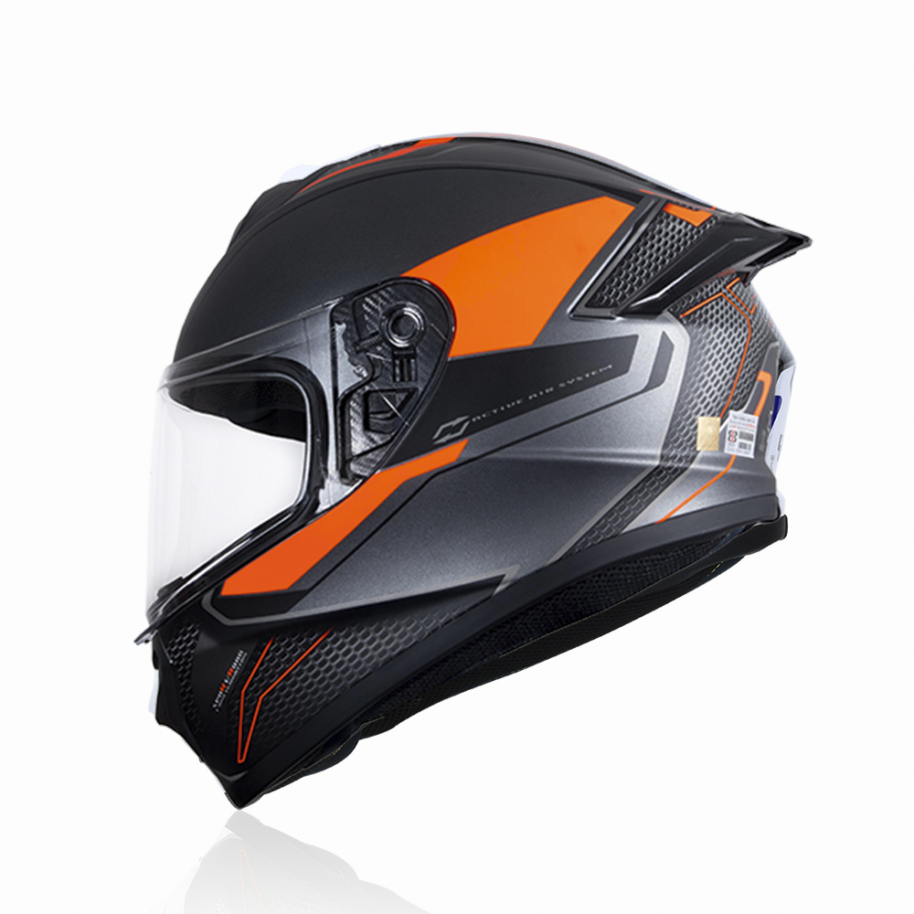 10# Matt Titanium Black F.Orange